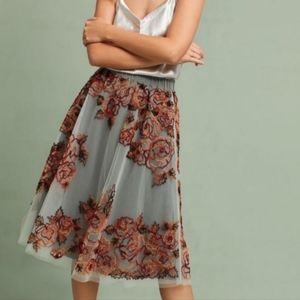Anthropologie tulle skirt
